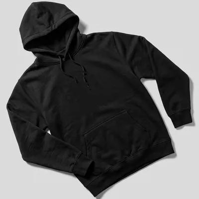 Black silhouette of Daemon Targaryen on a white background with printed text. — printed on a unisex hoodie
