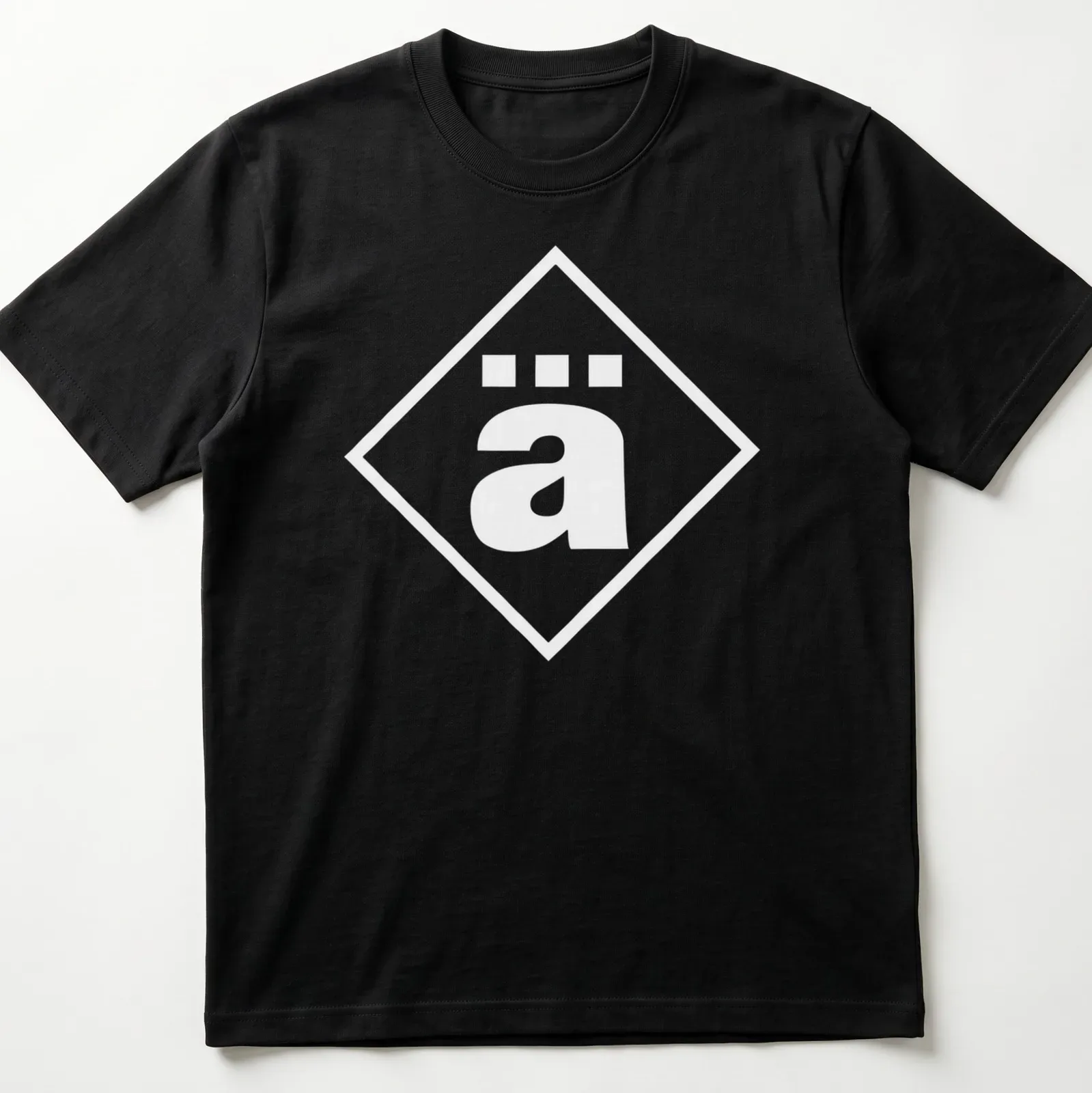 Minimalist Die Ärzte shirt featuring the band's name in black and white typography — printed on a unisex t-shirt