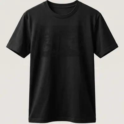 Engraving of an Arctic shipwreck scene in black, white, and gray — printed on a unisex t-shirt
